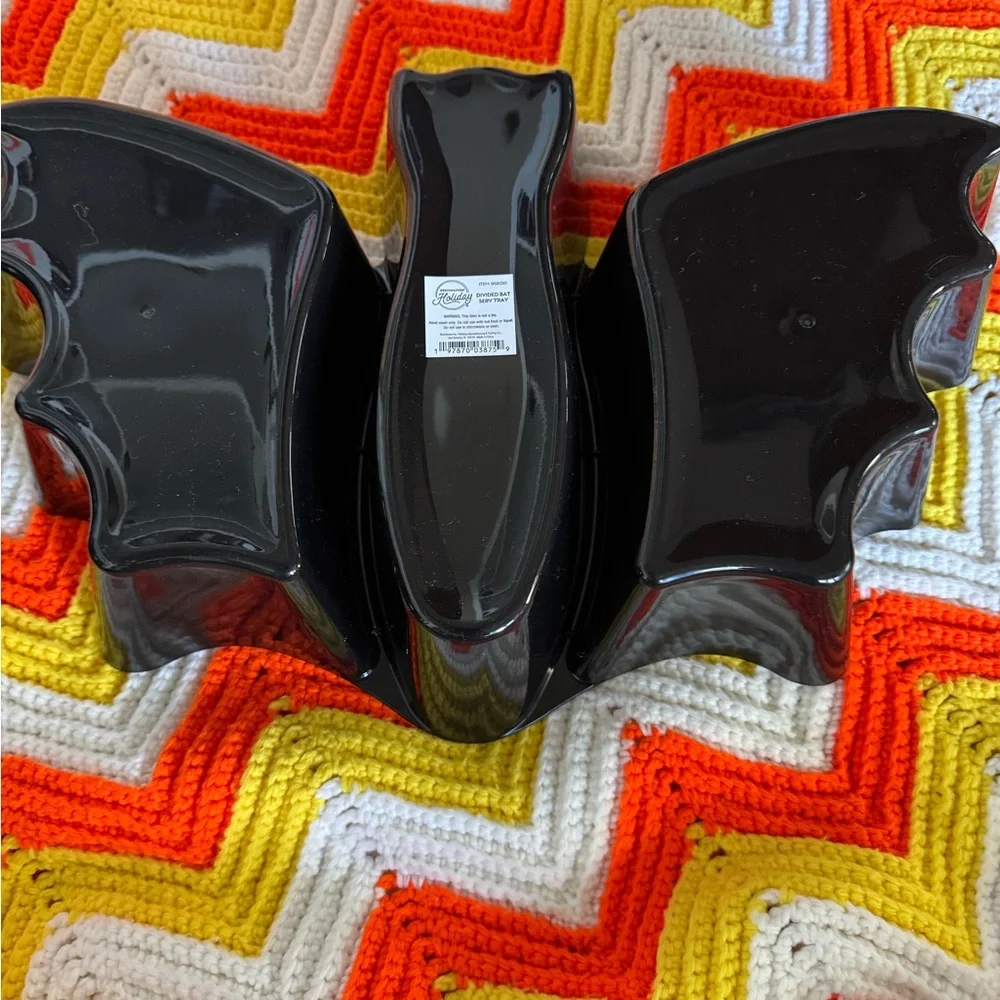 Destination Holiday Divided Bat Serving‎ Tray